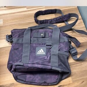 Adidas lunch Bag in Purple and Gray